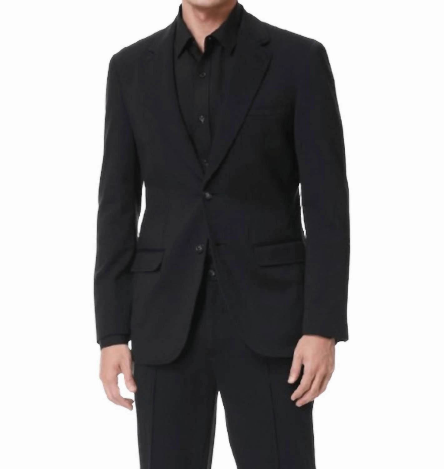 Paris X-Tech Stretch Jacket In Black