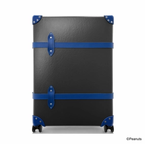 Peanuts  Large Check-In - 4 Wheels | Charcoal/Cobalt/Chrome