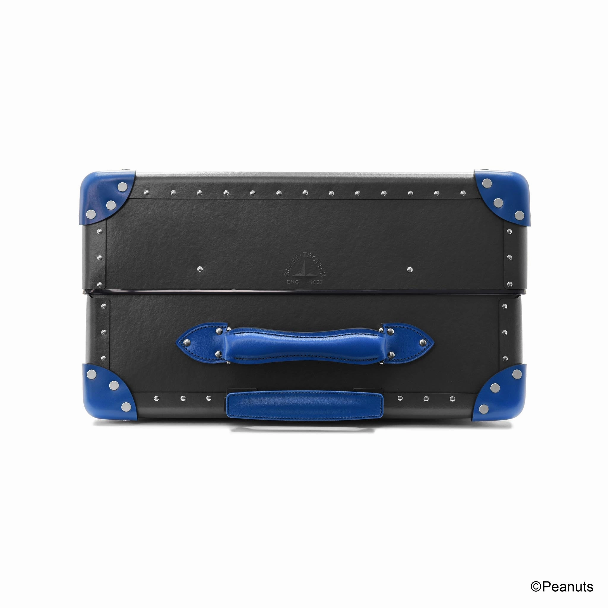 Peanuts  Large Check-In - 4 Wheels | Charcoal/Cobalt/Chrome