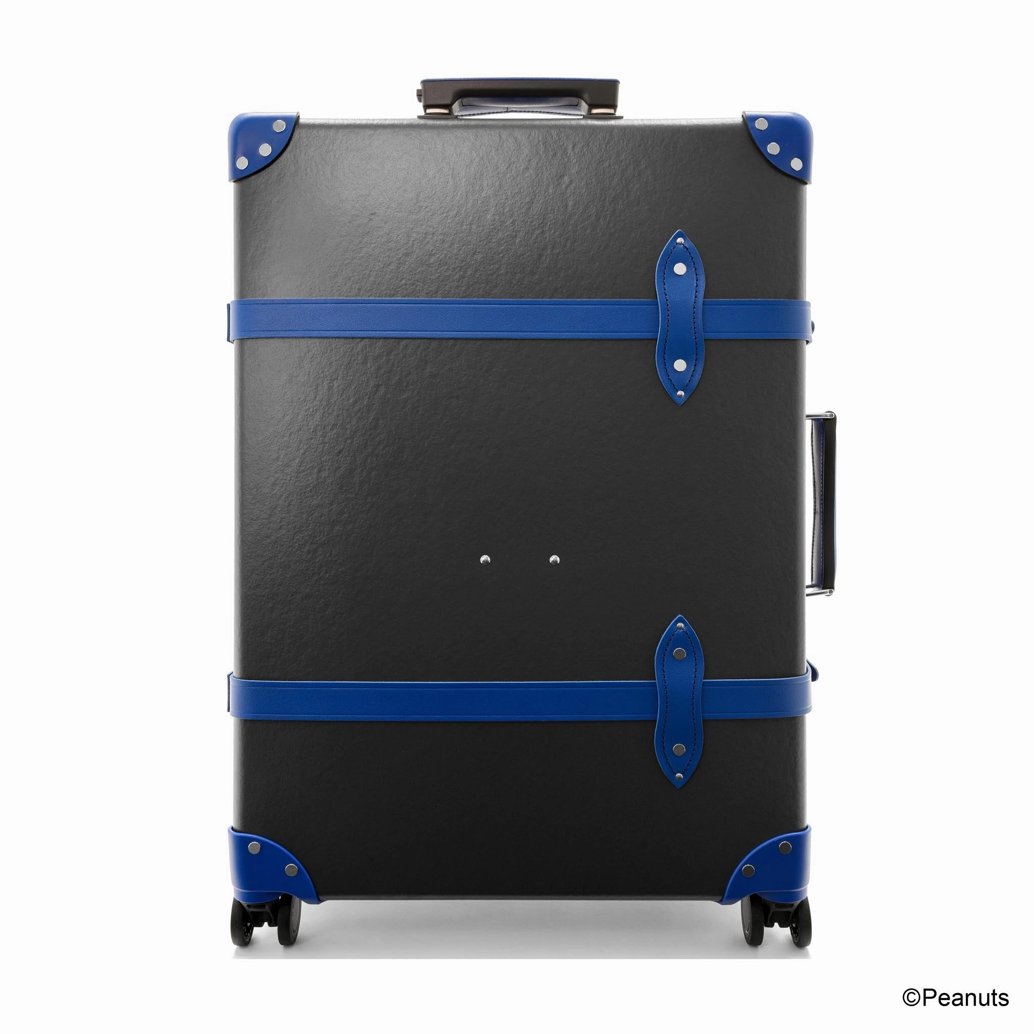 Peanuts  Large Check-In - 4 Wheels | Charcoal/Cobalt/Chrome