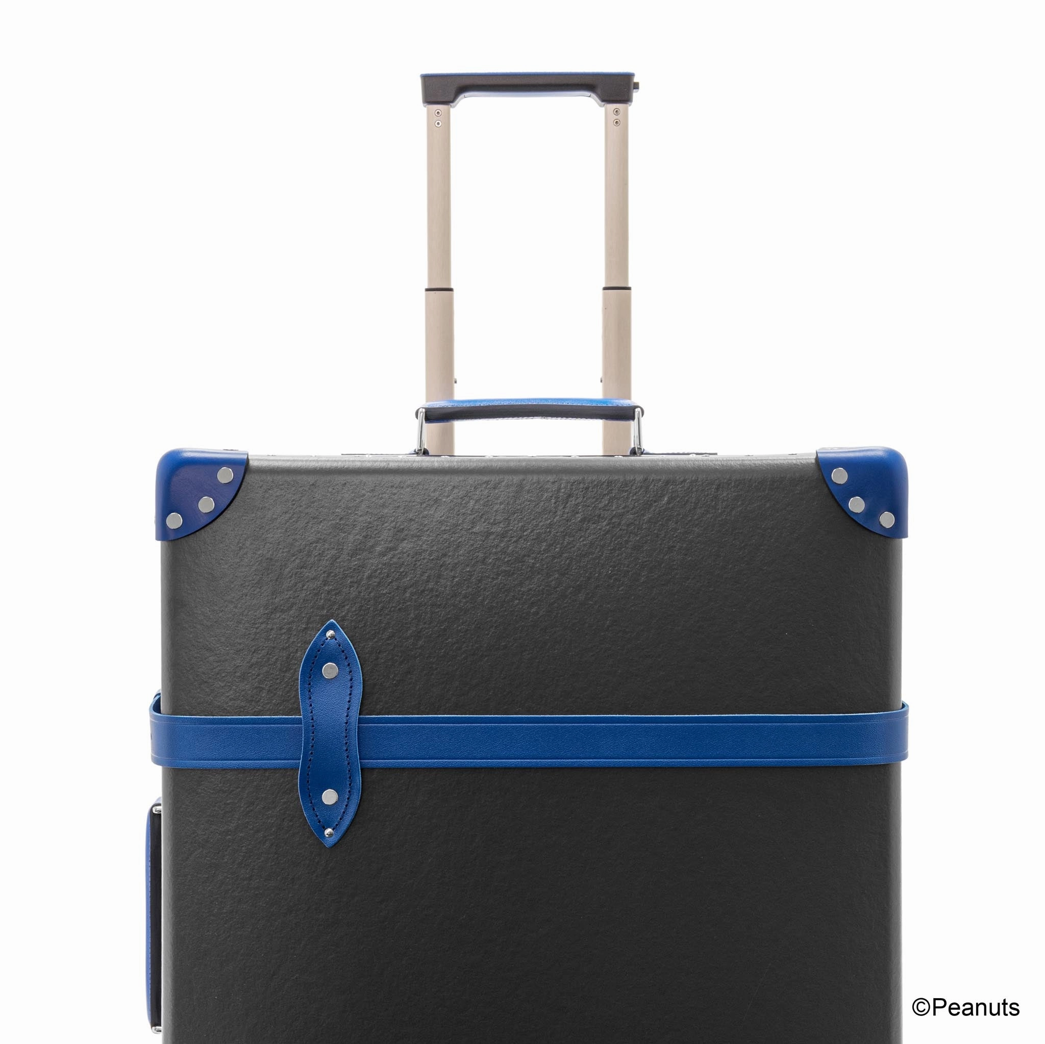 Peanuts  Large Check-In - 4 Wheels | Charcoal/Cobalt/Chrome