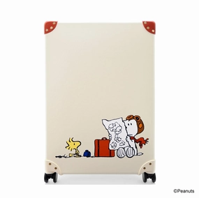 Peanuts  Large Check-In - 4 Wheels | Ivory/Red/Gold