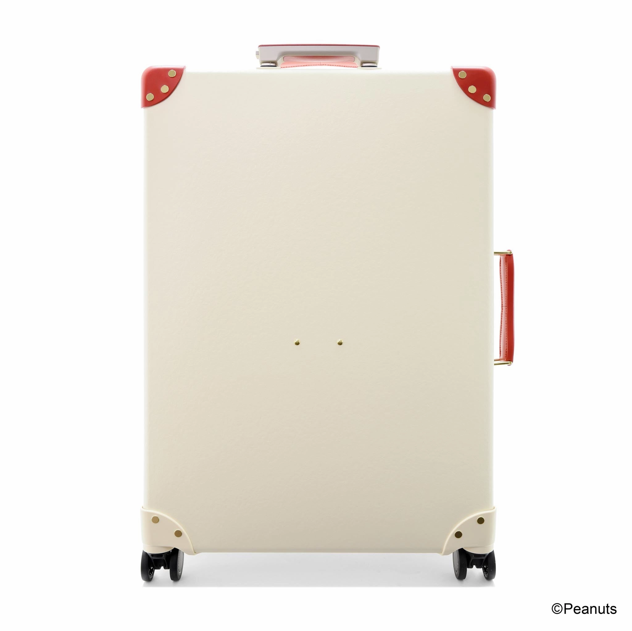 Peanuts  Large Check-In - 4 Wheels | Ivory/Red/Gold