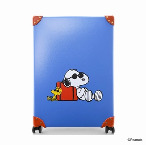 Peanuts  Large Check-In - 4 Wheels | Royal Blue/Orange/Gold