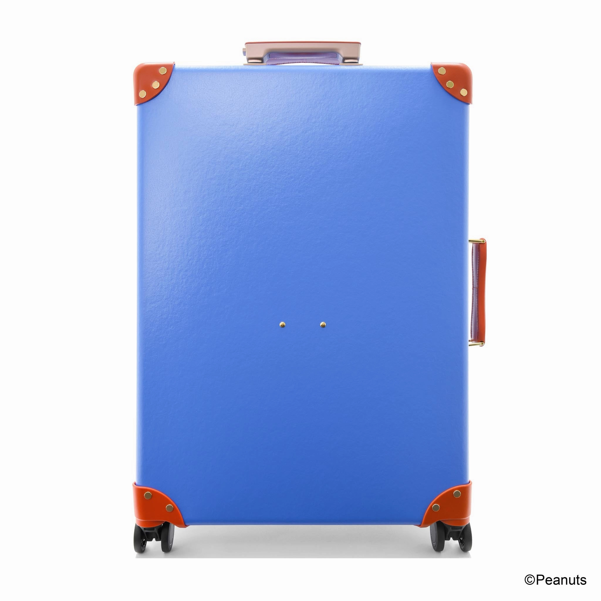 Peanuts  Large Check-In - 4 Wheels | Royal Blue/Orange/Gold