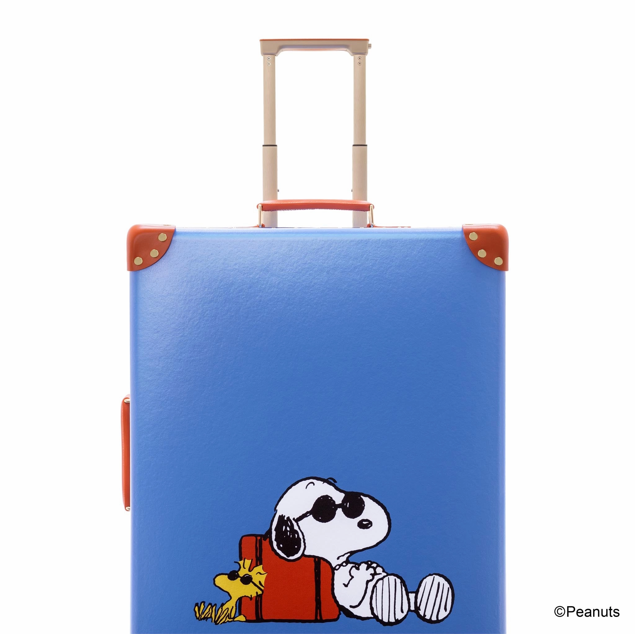 Peanuts  Large Check-In - 4 Wheels | Royal Blue/Orange/Gold