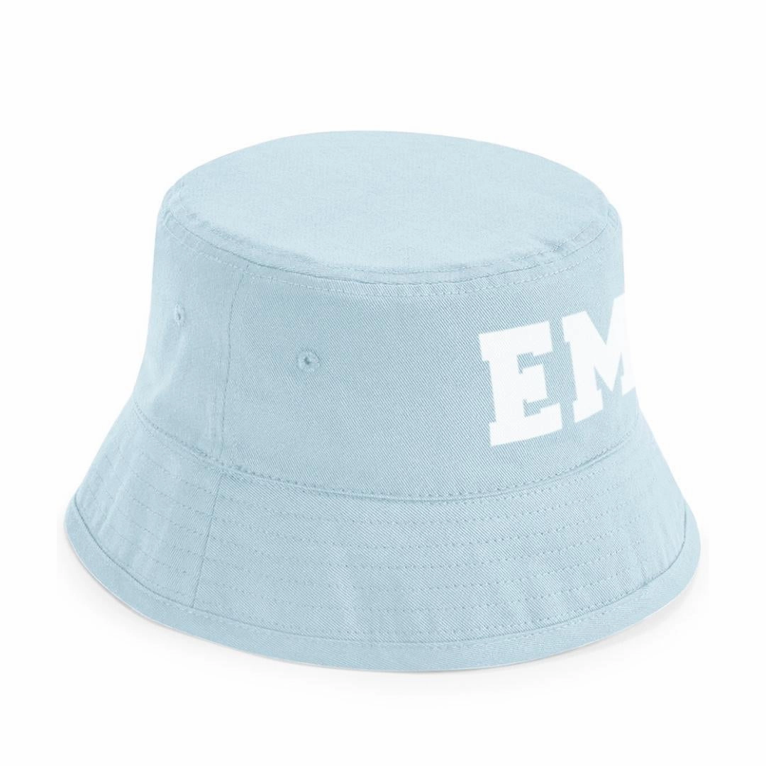 Personalised Initial Kids Summer Bucket Hat