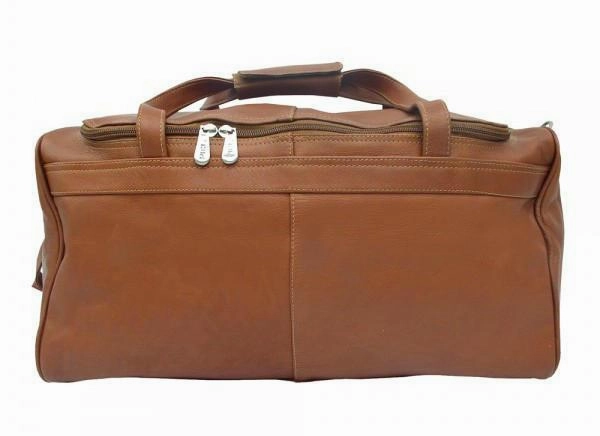 Piel Leather Traveler's Select Small Duffel Bag