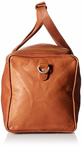 Piel Leather Traveler's Select Xs Duffel Bag, Saddle