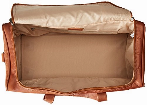 Piel Leather Traveler's Select Xs Duffel Bag, Saddle