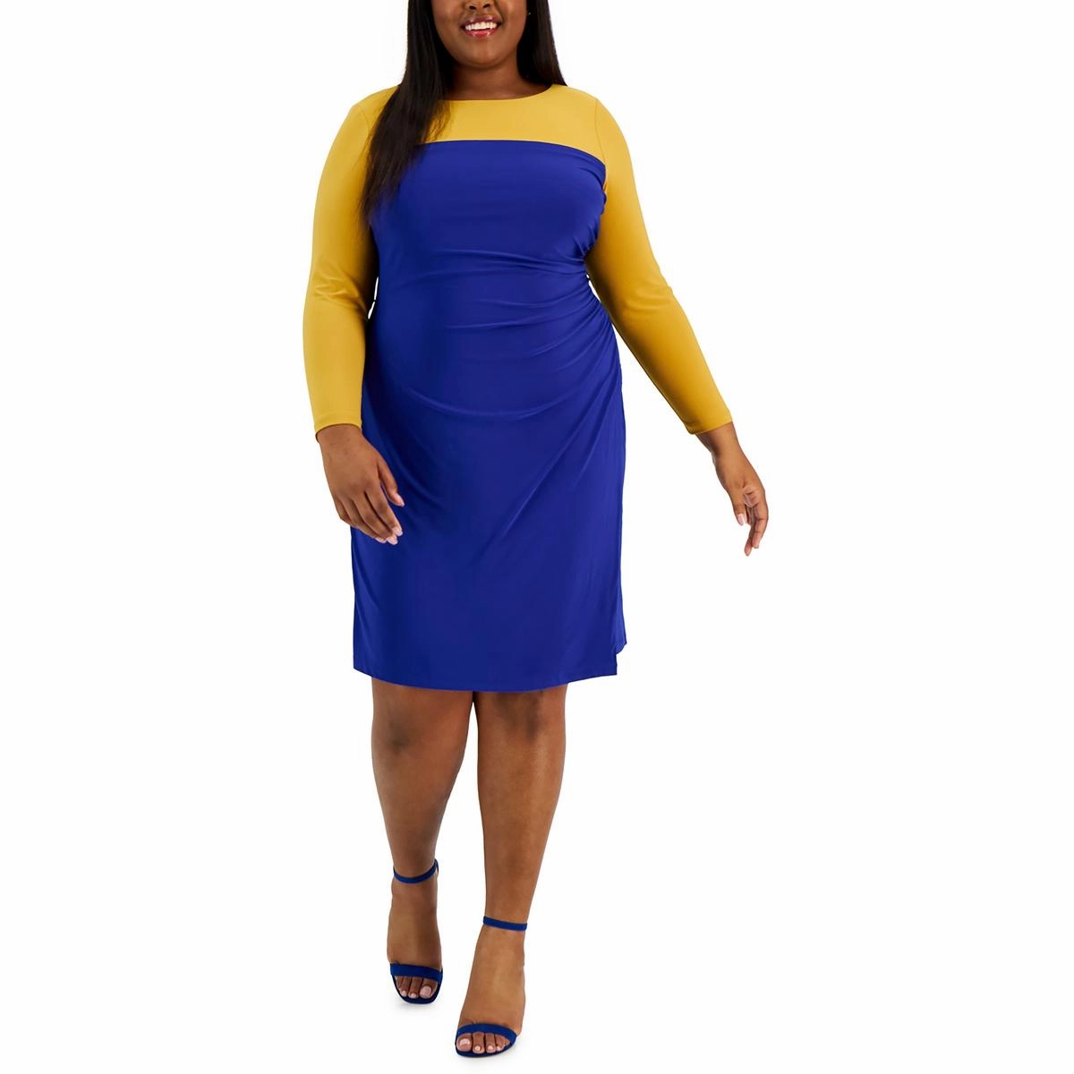 Plus Womens Party Short Shift Dress