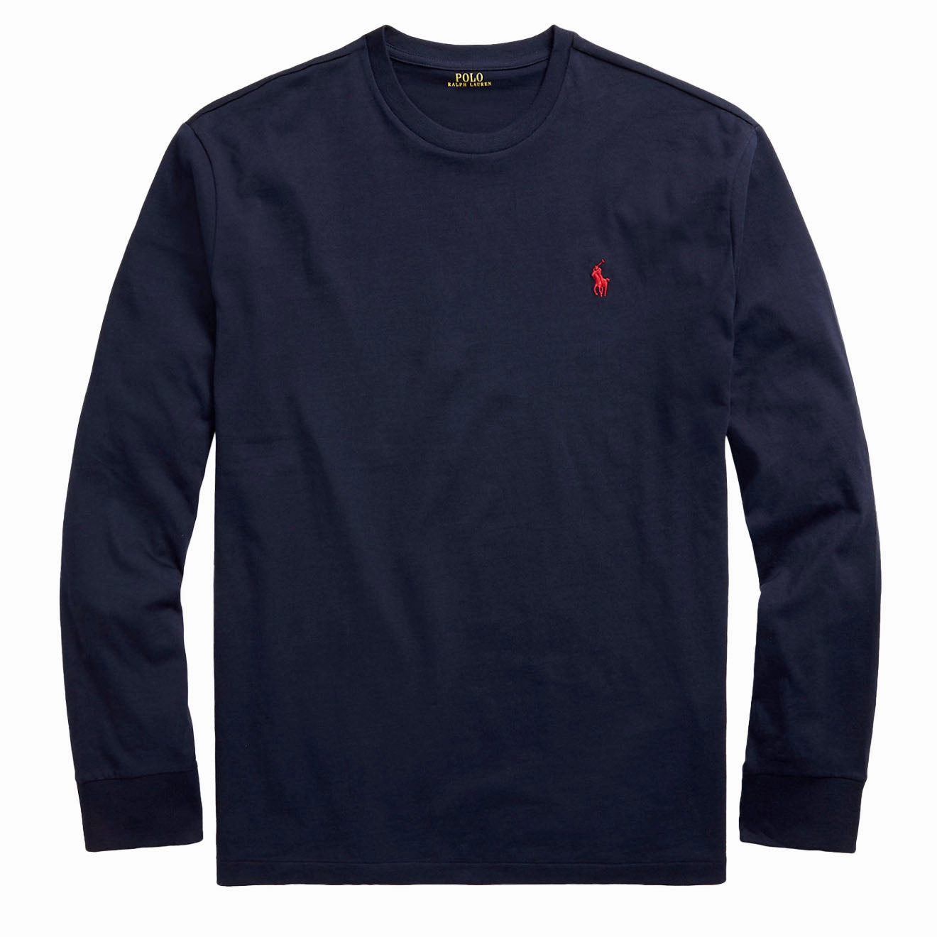 Polo Ralph Lauren Classic Fit Jersey Long-Sleeve T-Shirt Ink henley shirts online
