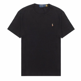 Polo Ralph Lauren Custom Slim Fit Soft Cotton T-Shirt Black henley shirts online