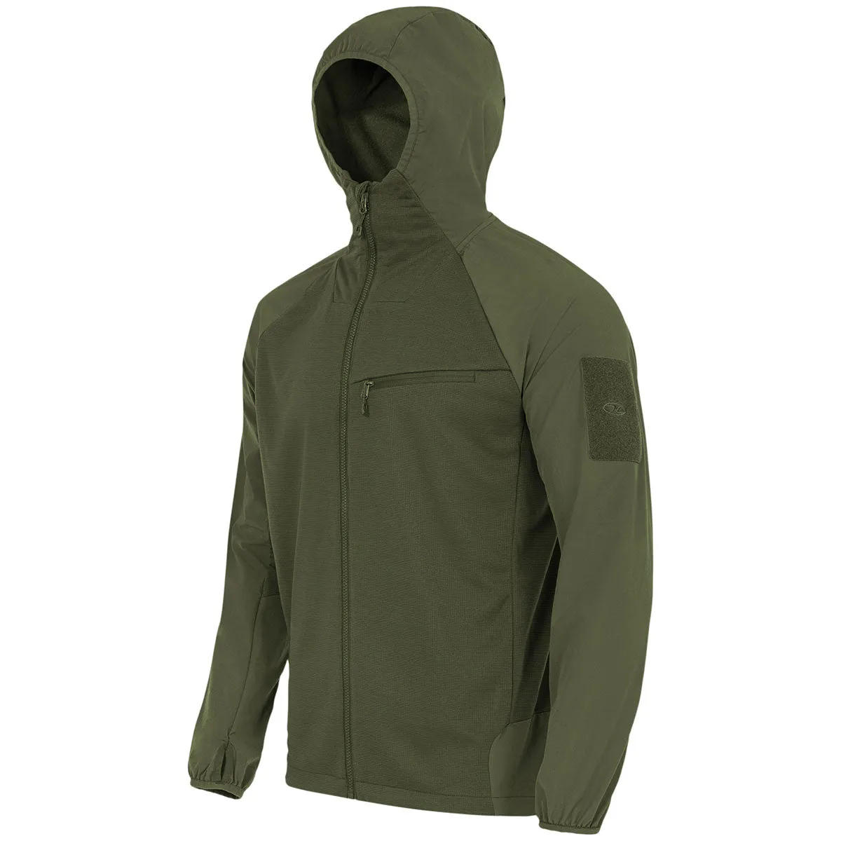 Super Specials Highlander Hirta Hybrid Tactical Zip Hoodie Olive Green are available in stock, welcome to place order our latest Items, 100% quality.