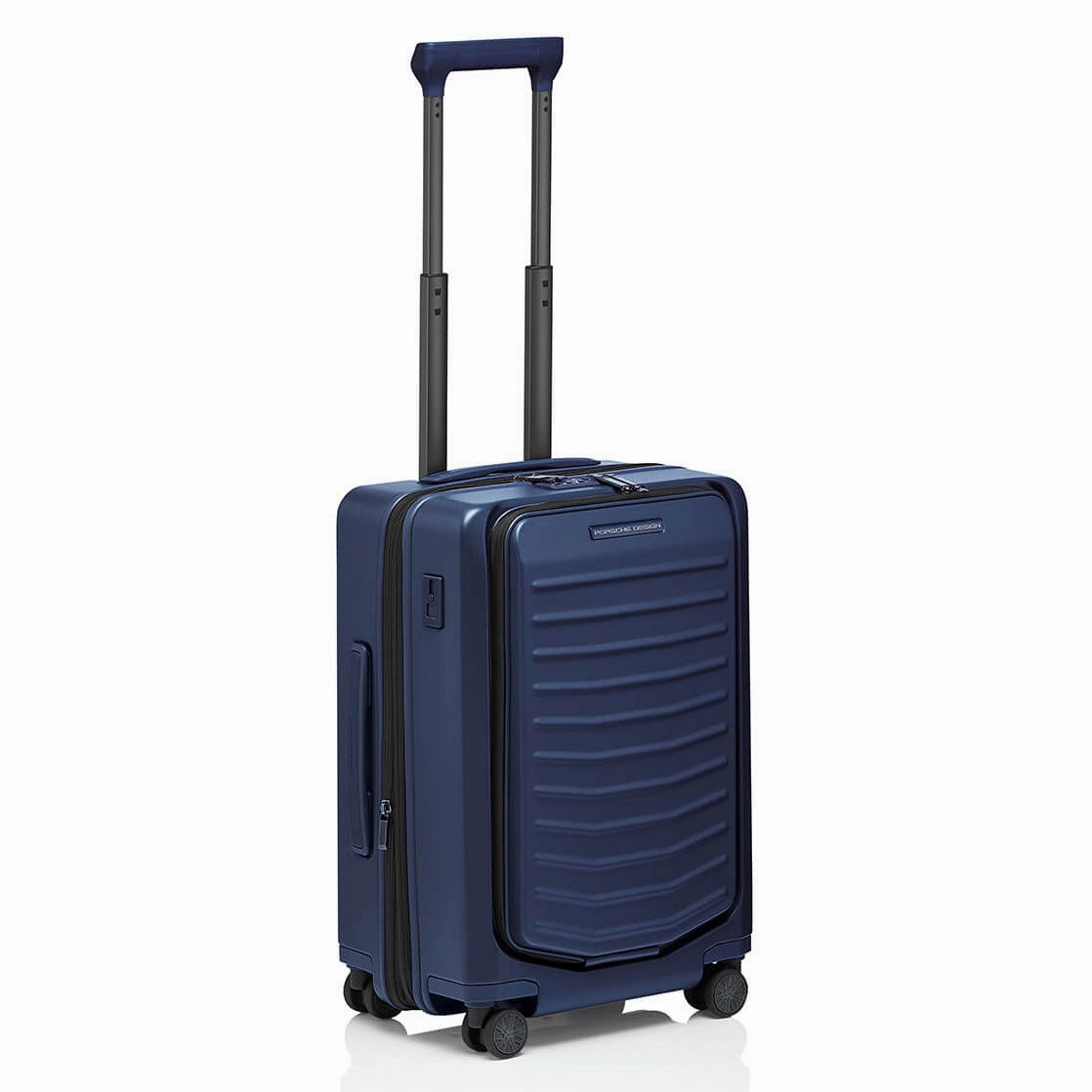 Porsche Design Roadster Hardside 21" Spinner Expandable - Matte Dark Blue