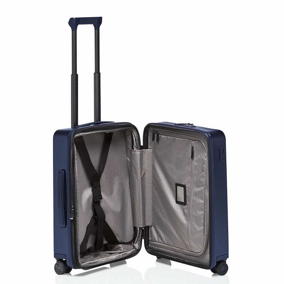 Porsche Design Roadster Hardside 21" Spinner Expandable - Matte Dark Blue