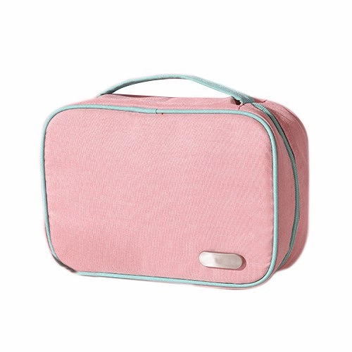 Portable Cosmetic Travel Set Storage Bag Polyester Makeup Organizer Toiletry Zipper Pouch Home