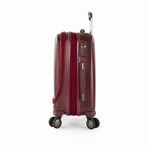 Portal 21" Spinner Suitcase Color: Burgundy