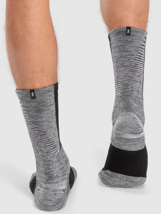 Reliable On Explorer Men Hiking Sock Black/Glacier , 100% authentic guarantee!