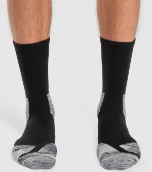 Fashion Pre Order Authentic On Explorer Men Hiking Sock Black/Glacier Free Shipping , get our products cheap sale, just do it!