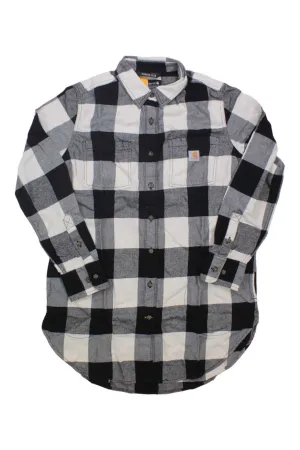 Lowest Price For Authentic Pre Order Cheap Carhartt Womens Rugged Flex Relaxed Fit Midweight Flannel LS Plaid Tunic With Bottom Price store, get latests style and free shipping worldwide.