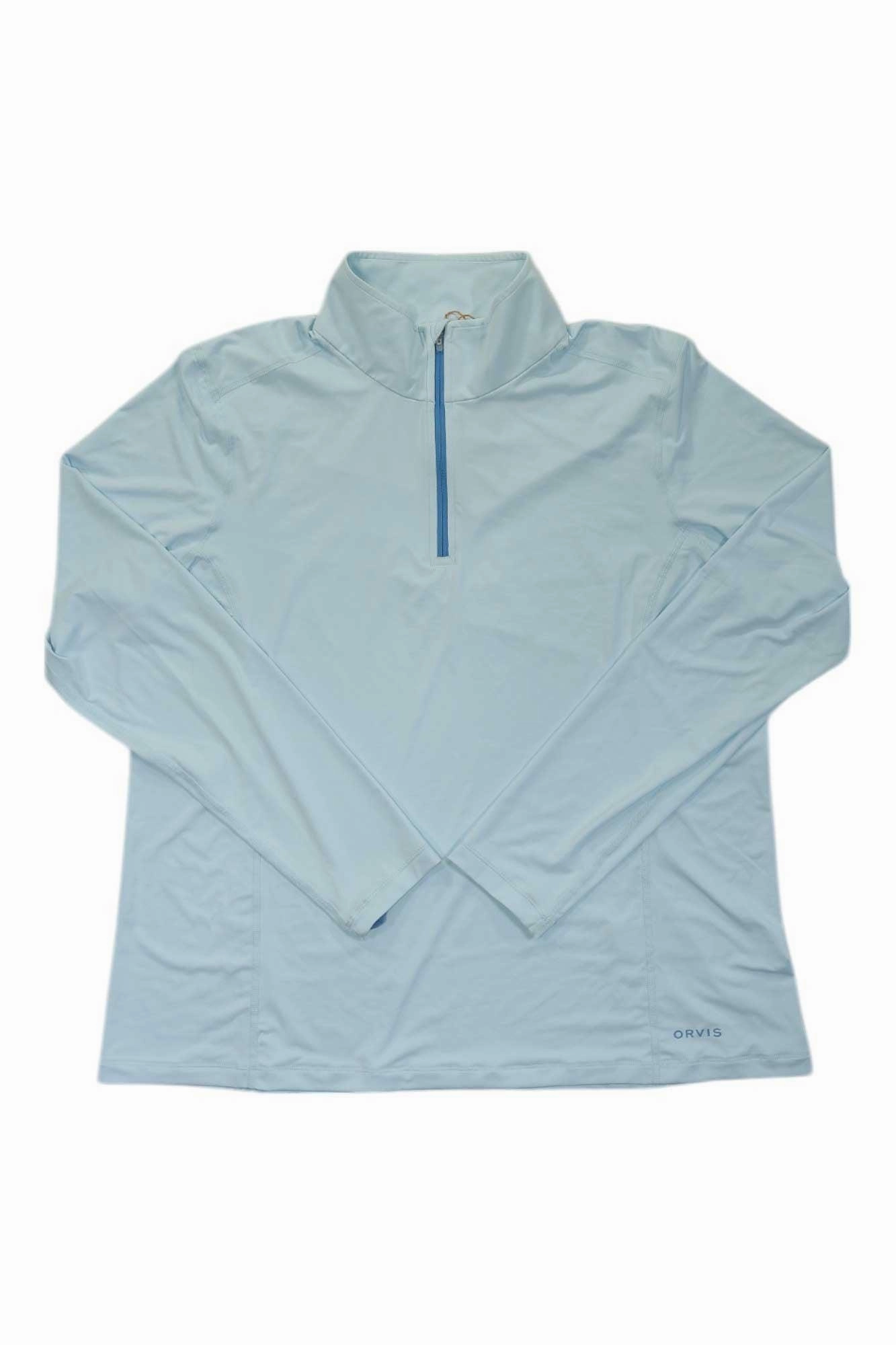 100% Original Pro Orvis Womens Sun Defense 1/4 Zip Solid Top For Office with 100% quality, you may find our clearance Items for free shipping.