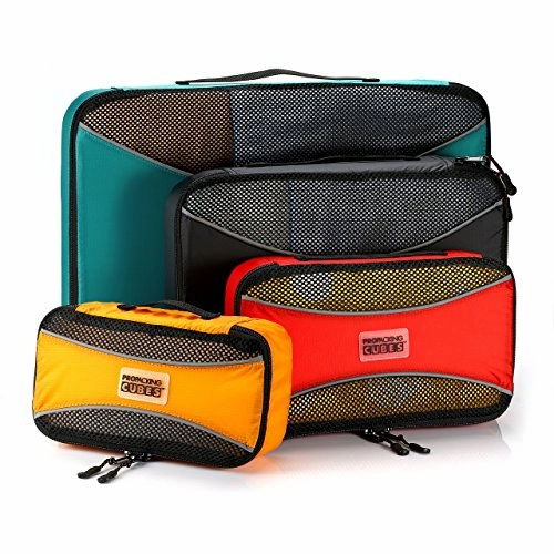 Pro Packing Cubes  Lightweight Travel - Packing For Carry-On Luggage, Suitcase And Backpacking