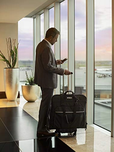 Prottoni 44-inch Garment Bag for Travel  Water-Resistant Carry-On Suit Carrier