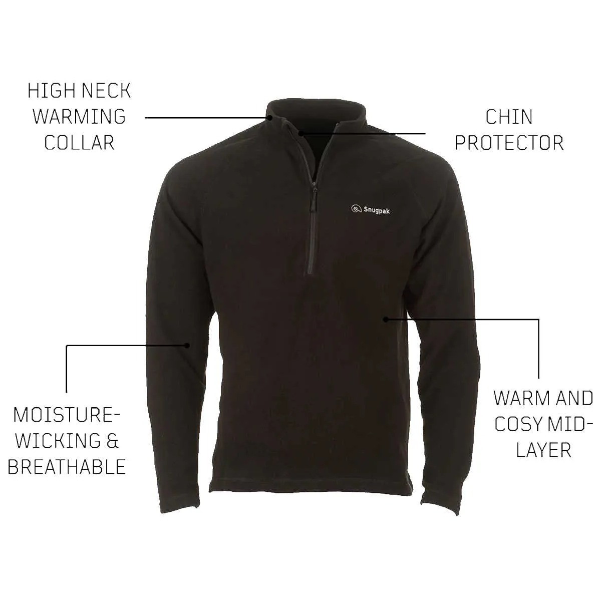 2025 Top Selling - Snugpak Impact Fleece Shirt Black online store, you can find the cheap Items with reasonable price.