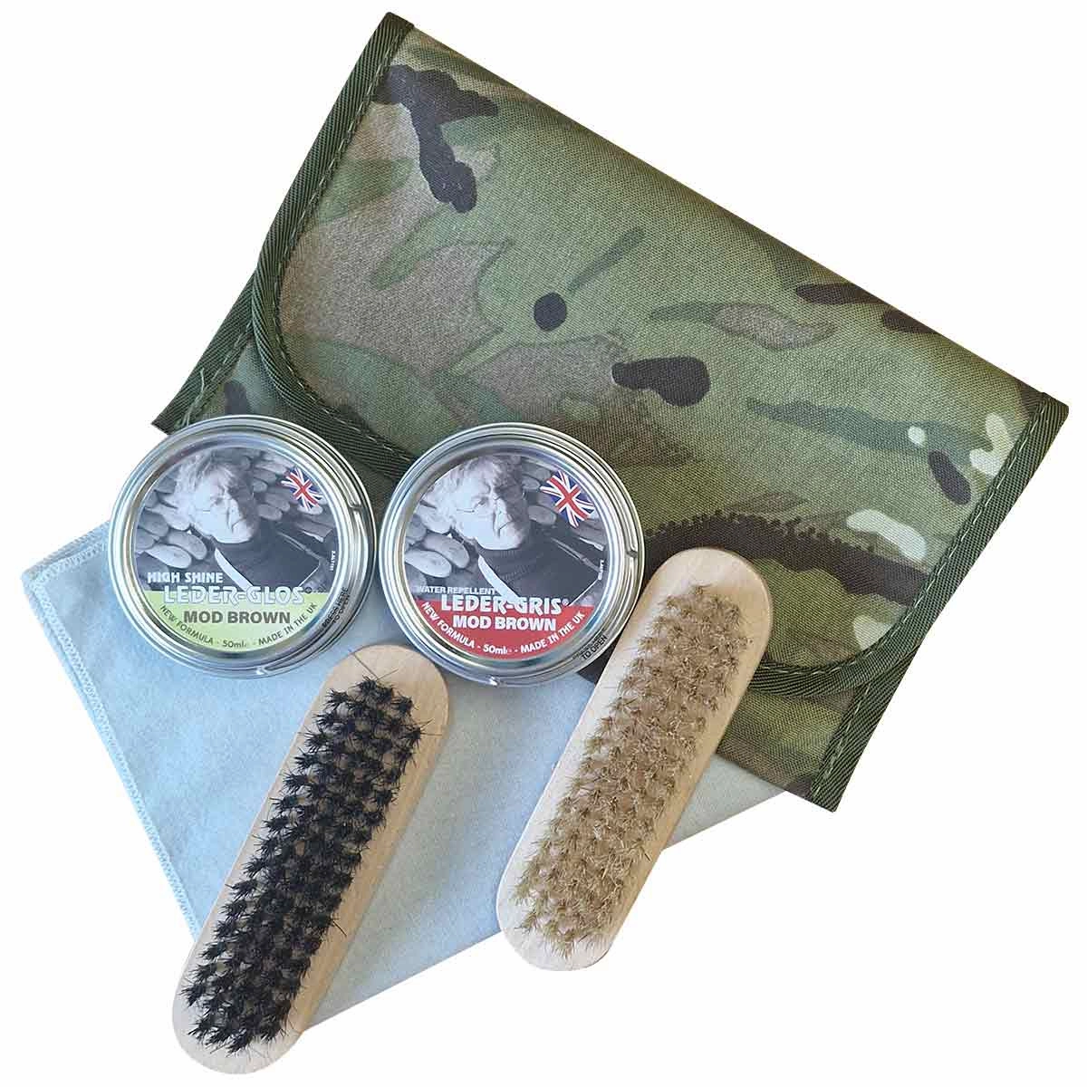 Huge Discount On Military Boot Polishing Kit - Black & Brown , cheapest price and newest styles!