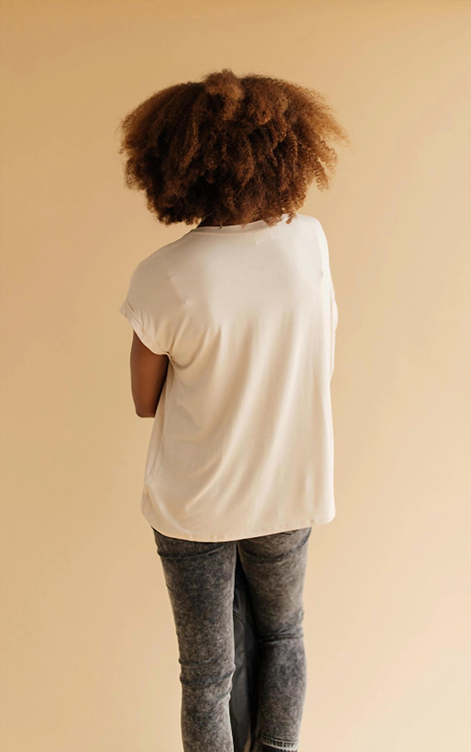 Quarantine Made This Tee In Cream