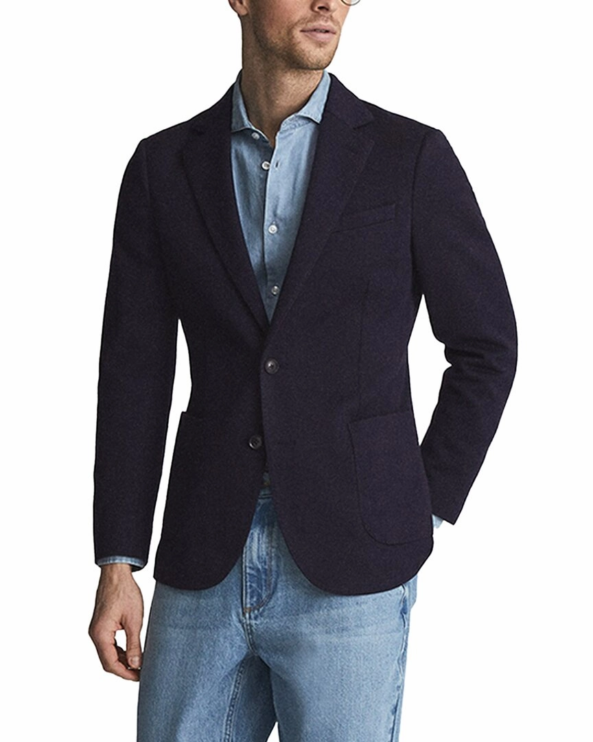 Reiss Supple Wool-Blend Suit Jacket
