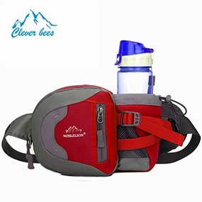 Rf Sport Hiking Waist Bag With Bottle Holder Travel Belt High-Capacity Medical Waist Bags