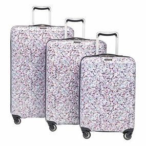 Ricardo Beaumont 3-Piece Luggage Set Confetti with FREE Travel Kit