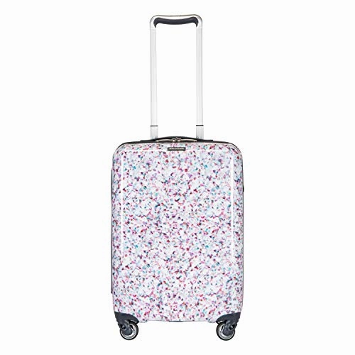 Ricardo Beverly Hills Beaumont 20-inch Carry-On Suitcase (White Sparkling Geode Print)