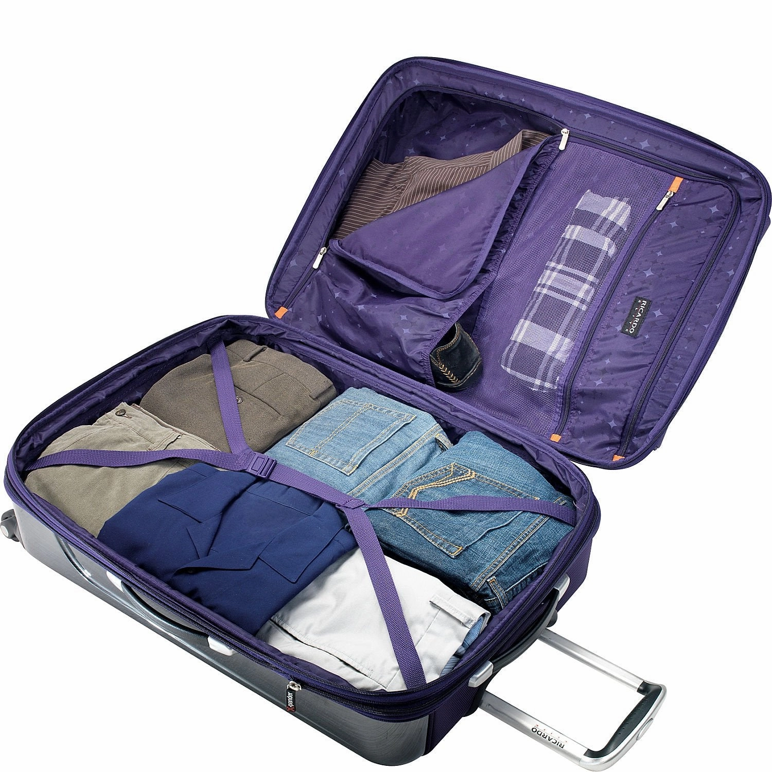 Ricardo Beverly Hills Crystal City 20" Expandable Spinner Carry-On