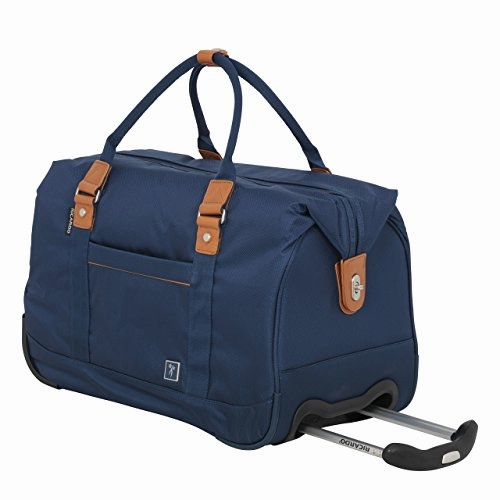 Ricardo Beverly Hills Mar Vista 2.0 20-inch Rolling City Duffel Bag, Moroccan Bue
