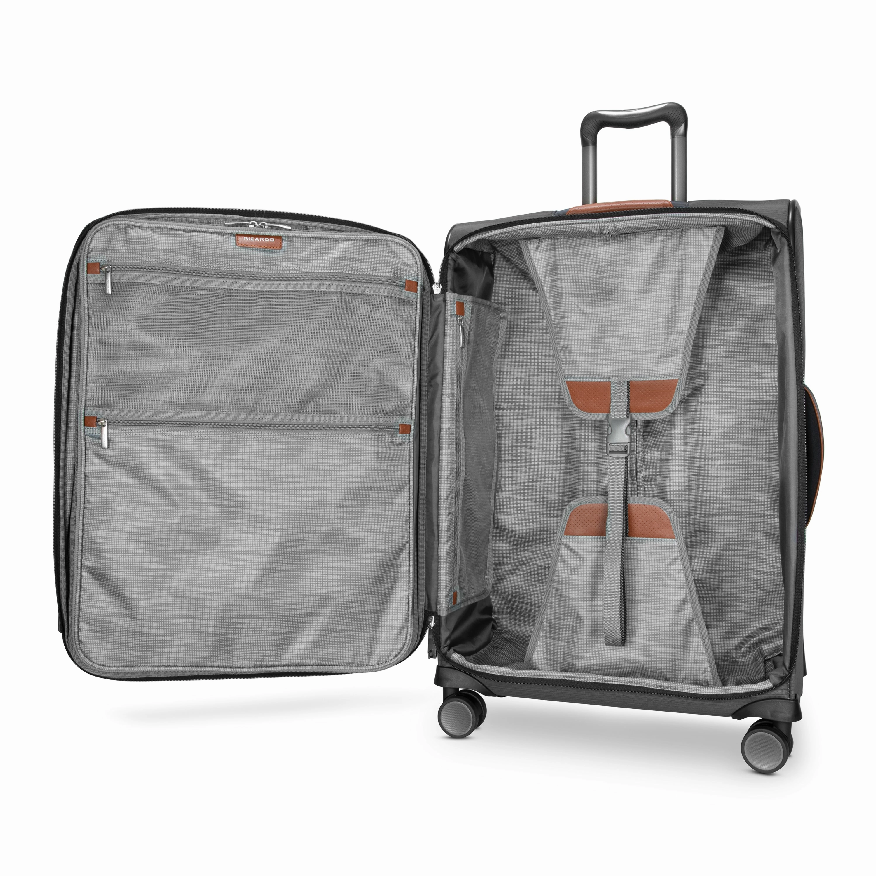 Ricardo Beverly Hills Montecito 2.0 Softside Expandable Luggage with Dual Spinning Wheels, 25" Check In