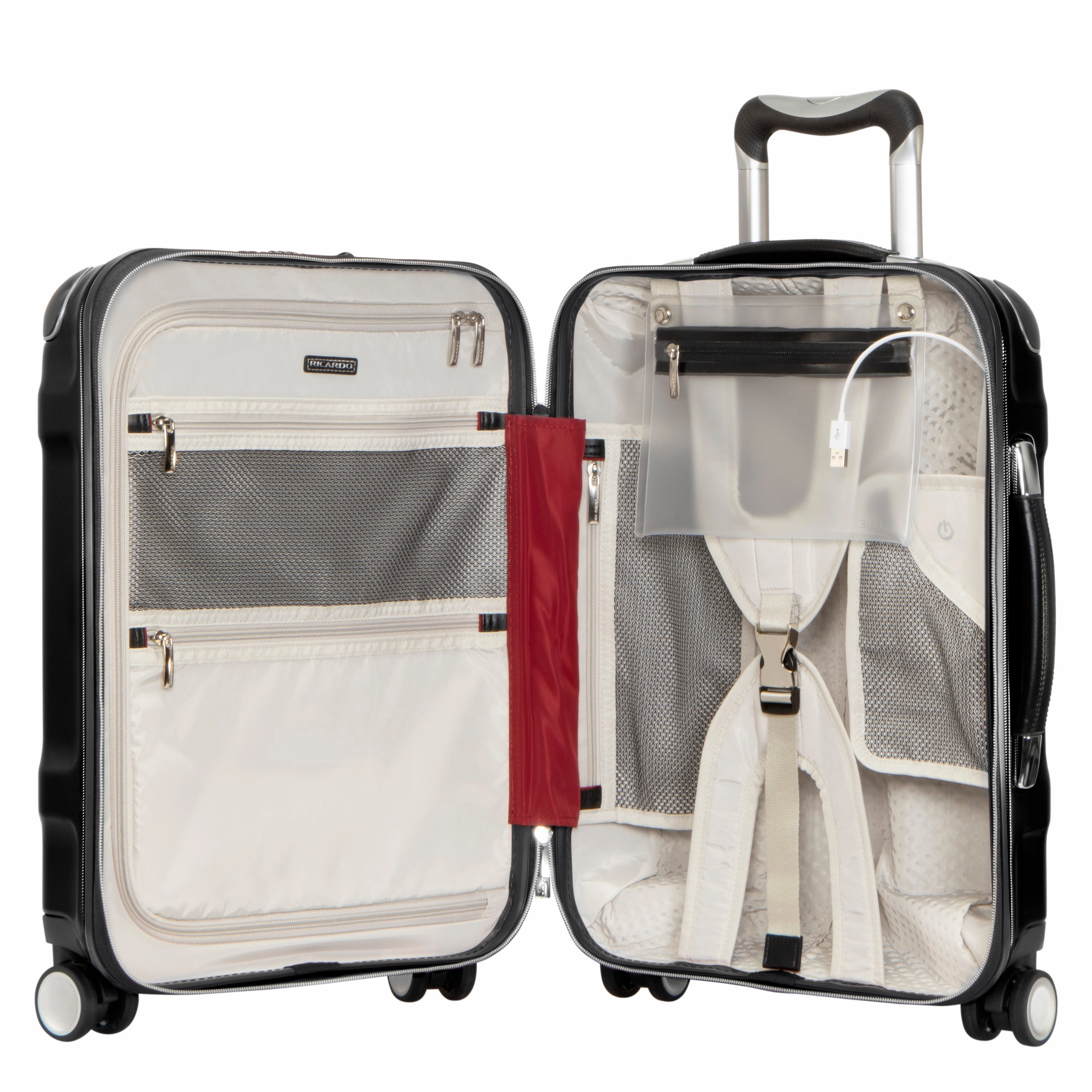 Ricardo Beverly Hills Rodeo Driver Collection International Carry On 4-Wheel International Carry-On Luggage