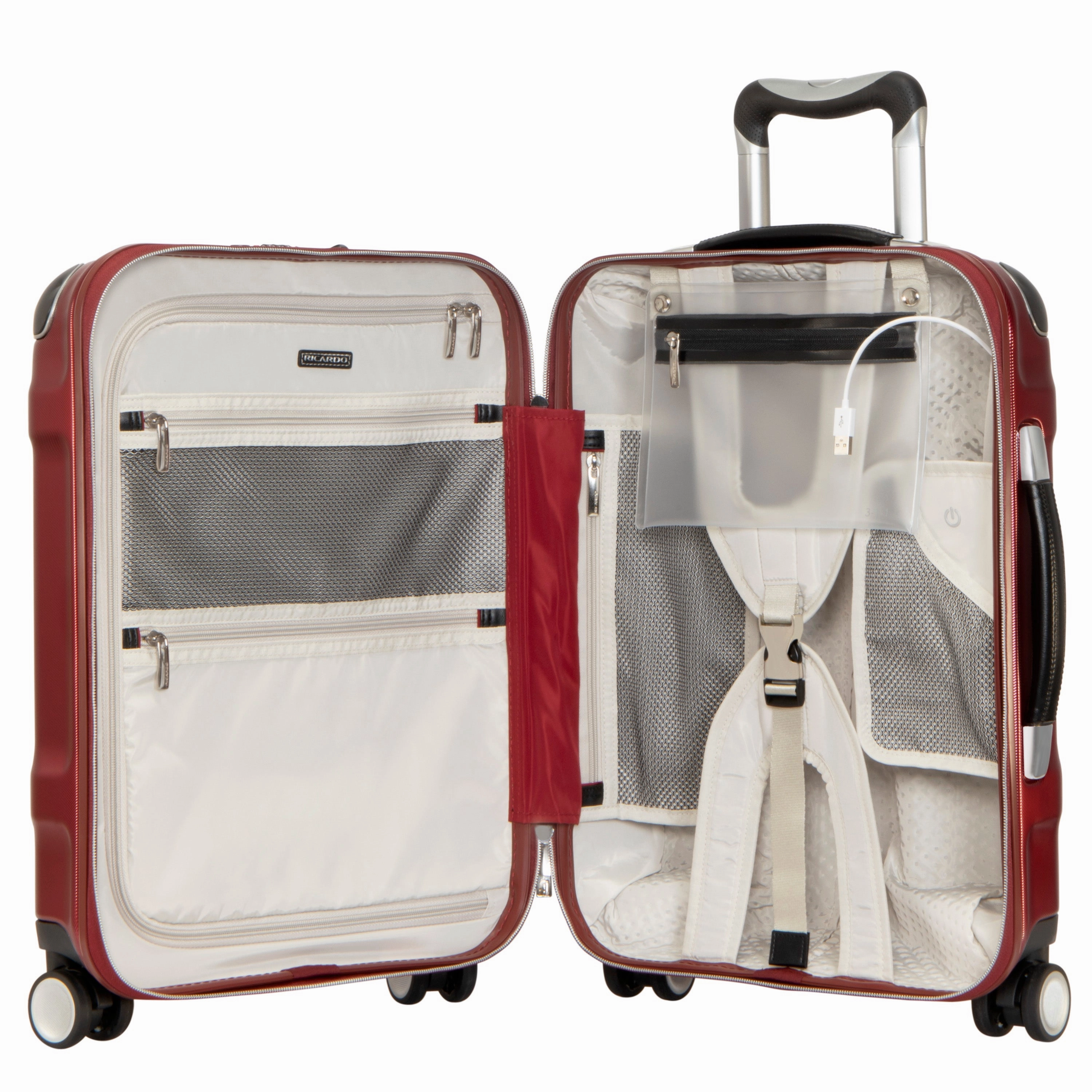 Ricardo Beverly Hills Rodeo Driver Collection International Carry On 4-Wheel International Carry-On Luggage