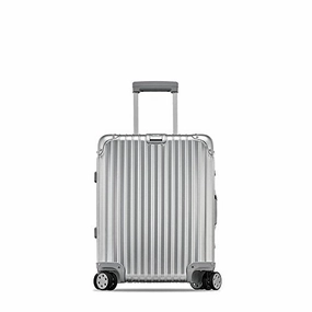 Rimowa Topas IATA Carry on Luggage 20"Inch Cabin Multiwheel 32L Suitcase Silver