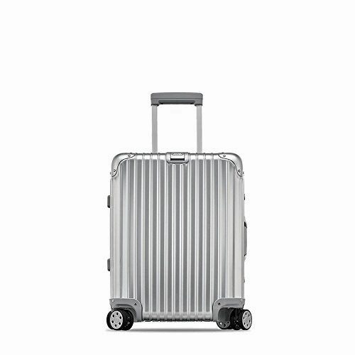 Rimowa Topas IATA Carry on Luggage 20"Inch Cabin Multiwheel 32L Suitcase Silver