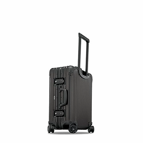Rimowa Topas Stealth Aluminium Carry On Luggage 21" Inch Multiwheel 32L Tsa Lock Spinner Suitcase