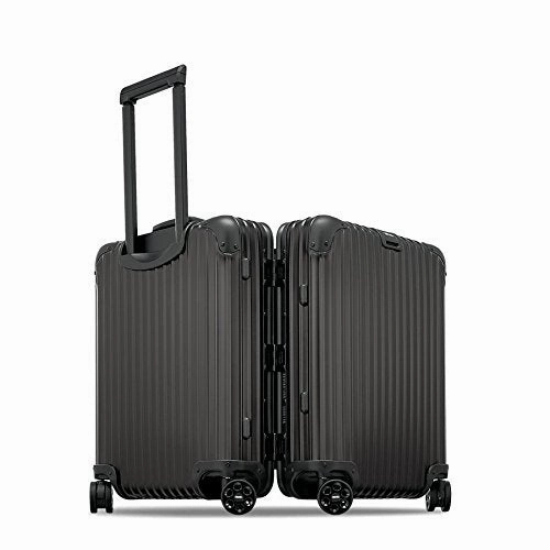 Rimowa Topas Stealth Aluminium Carry On Luggage 21" Inch Multiwheel 32L Tsa Lock Spinner Suitcase