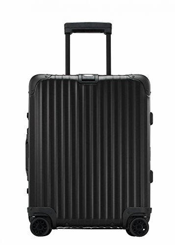 Rimowa Topas Stealth Aluminium Carry On Luggage 21" Inch Multiwheel 32L Tsa Lock Spinner Suitcase