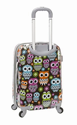 Rockland 20 Inch Polycarbonate Carry On, Owl, One Size