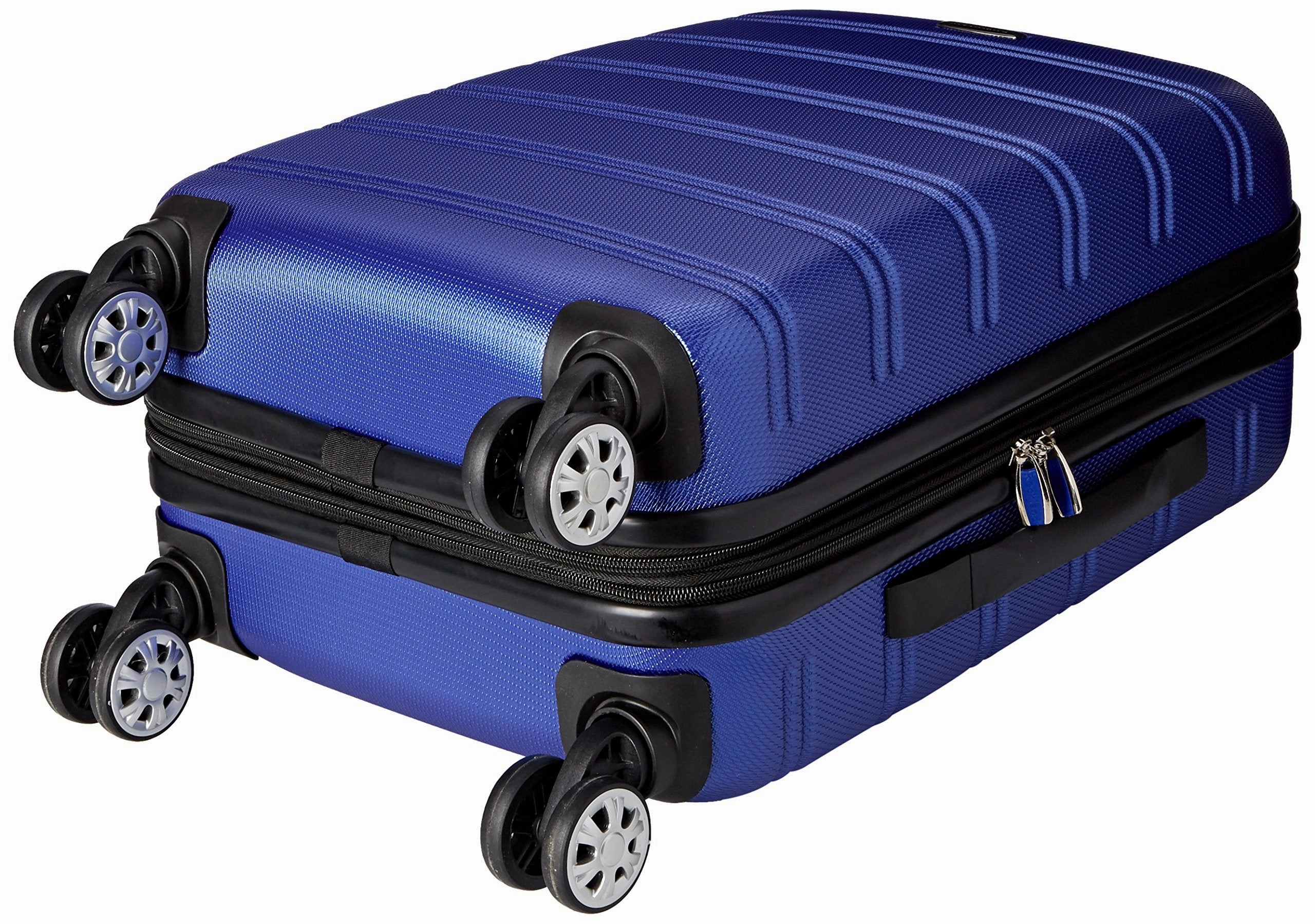 Rockland Luggage Melbourne 20 Inch Expandable Carry On, Blue, One Size