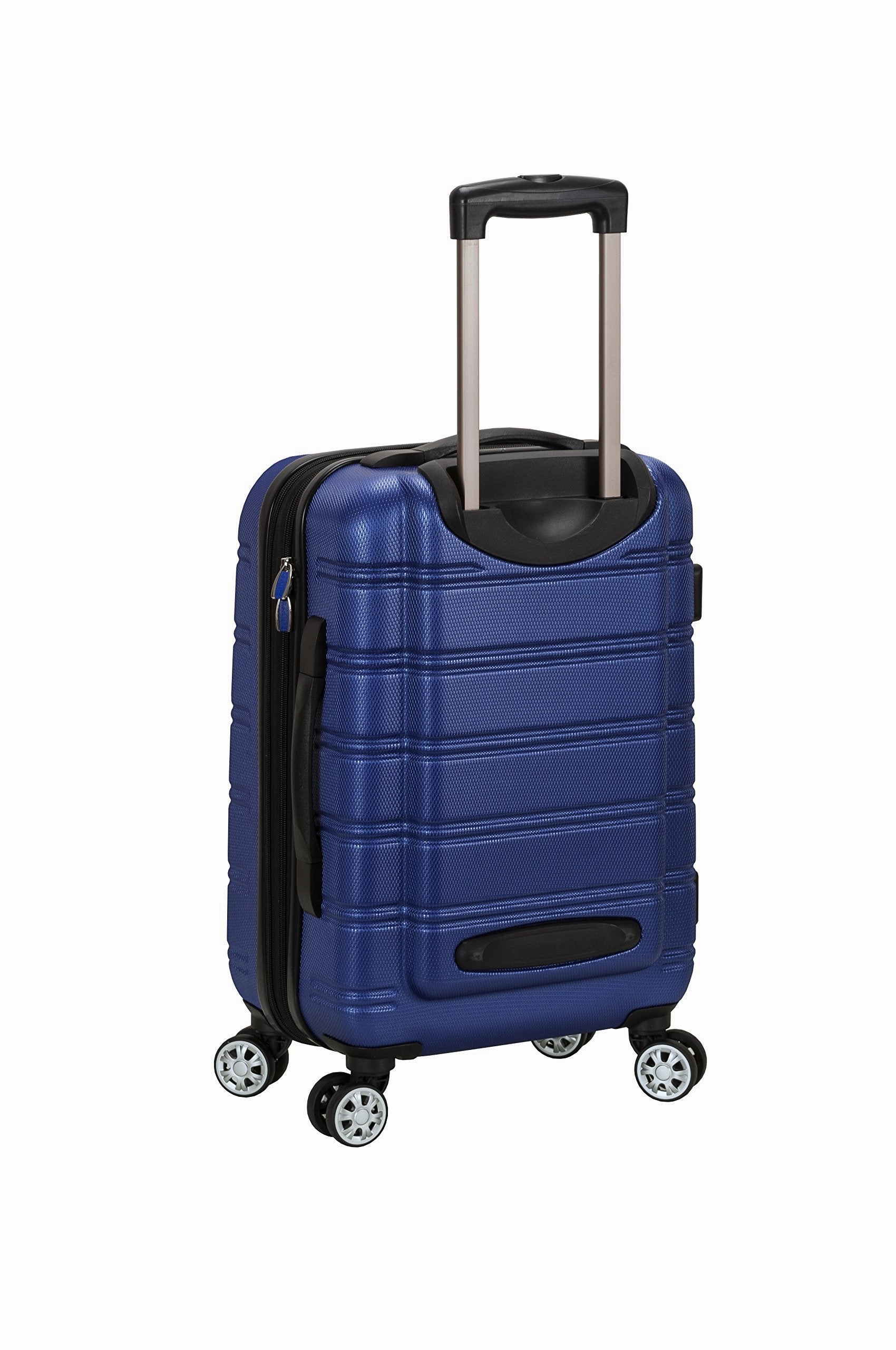 Rockland Luggage Melbourne 20 Inch Expandable Carry On, Blue, One Size