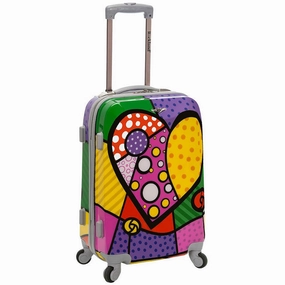 Rockland Luggage Vision 20In Polycarbonate Carry On Spinner