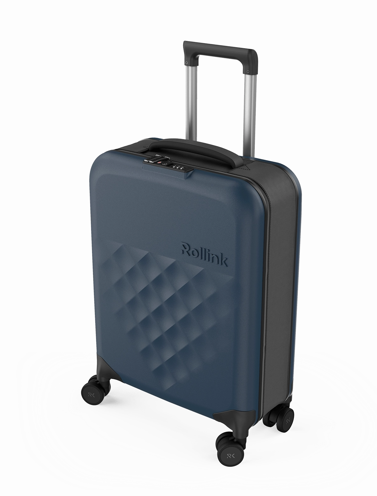Rollink Flex 360 Collapsible 4-Wheel International Carry-On Luggage